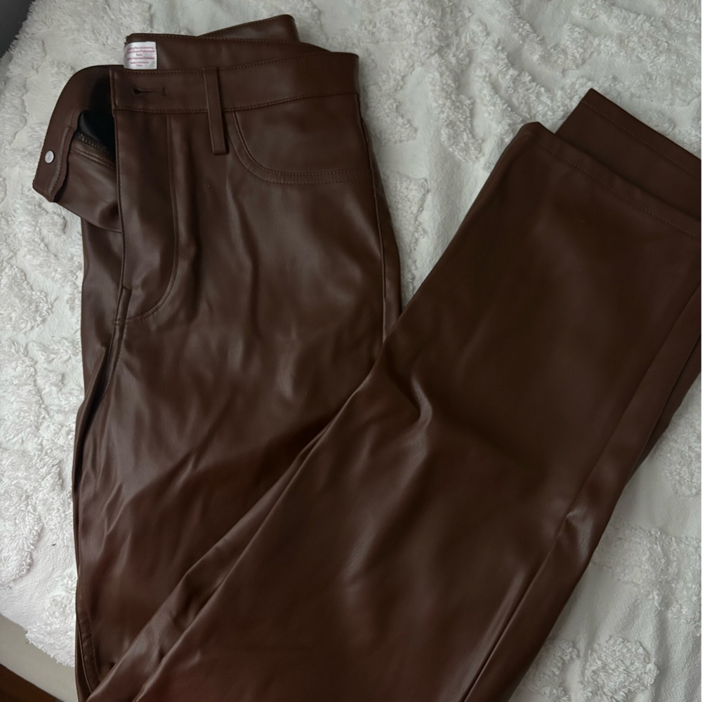 No Boundaries Men's Chocolate Brown Dress Pants